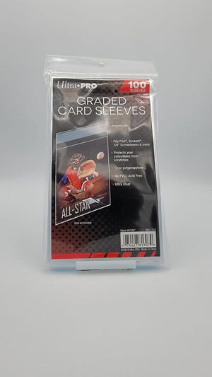 100 Ct Ultra Pro Graaded Card Bags Resealable Fits All Graded Slabs 2