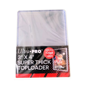 Ultra Pro 120Pt Top Loaders (10Ct) - 3" X 4" Super Thick 120 Pt Card Toploader 1