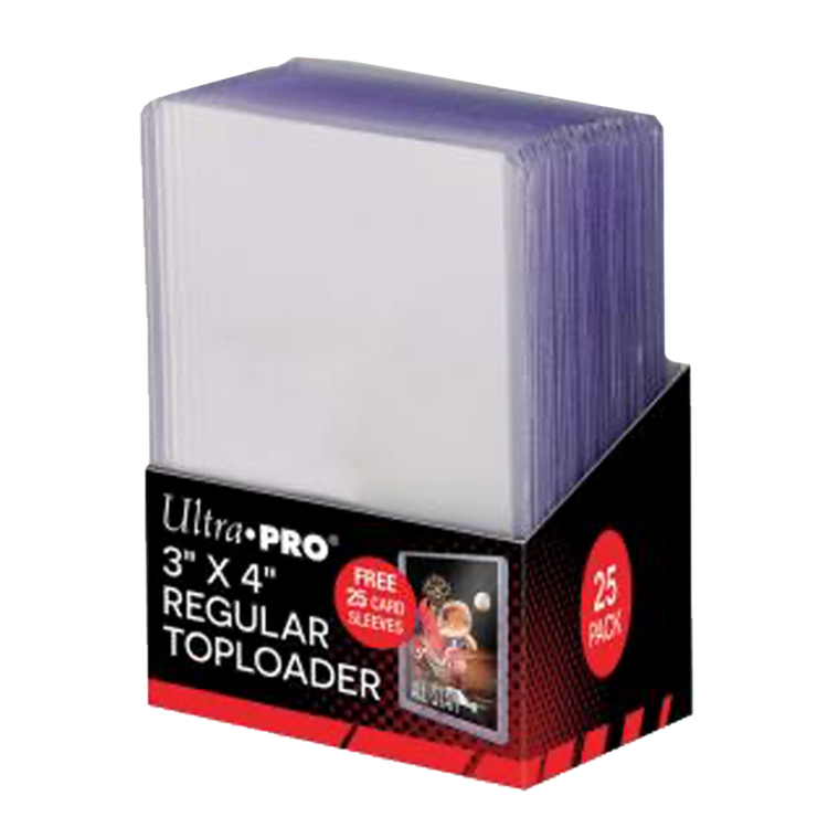 Ultra Pro 3" X 4" Clear Toploader With Card Sleeves 25Ct 1