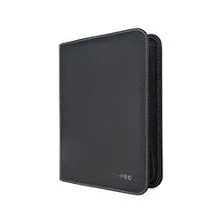 Ultra Pro 4 Pocket Premium Top Loader Binder Black 