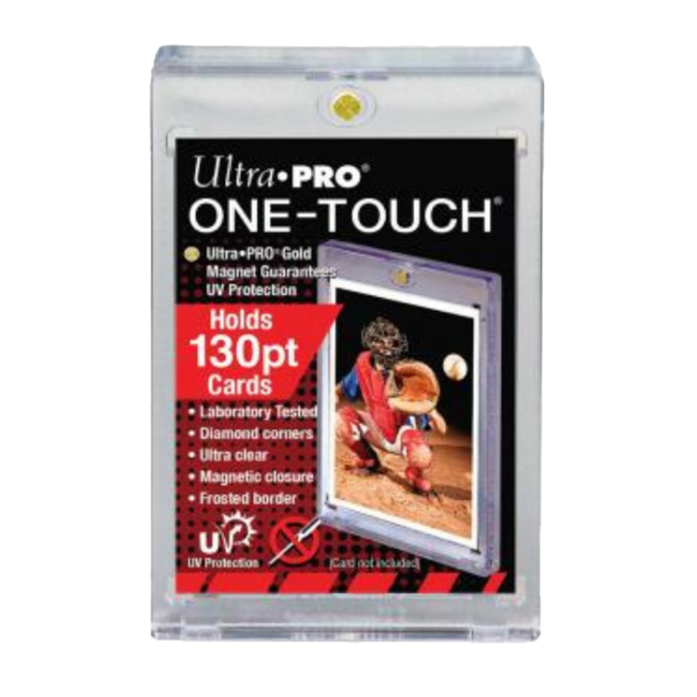 Ultra Pro One Touch Gold Magnetic Card Holder  - For 130 Pt Cards 1