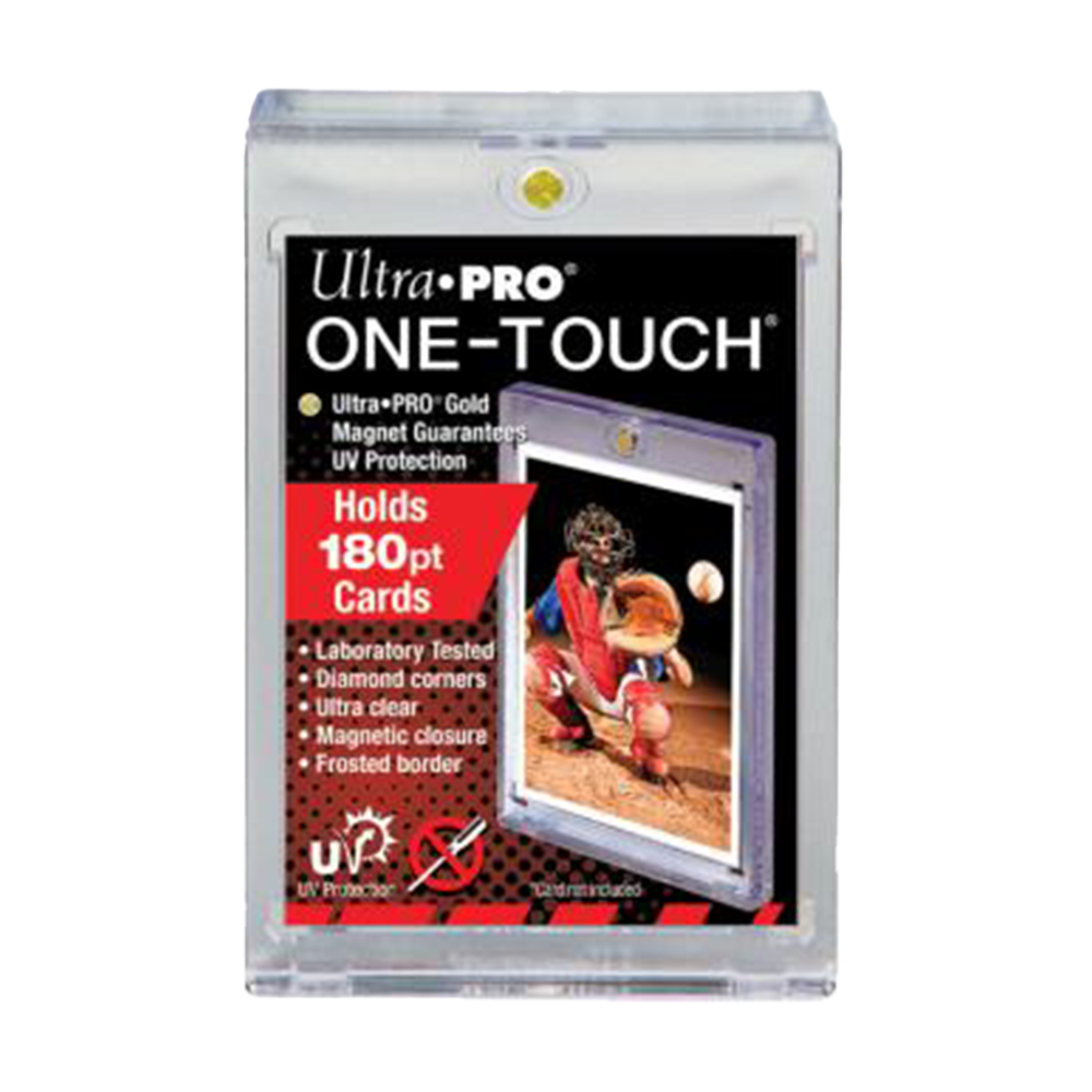 Ultra-Pro One Touch Gold Magnetic Card Holder For 180 Pt Cards 1