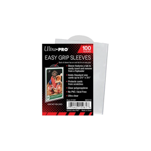 Ultra Pro Soft Plastic Card Easy Grip Sleeves (100 Count Pack) 1