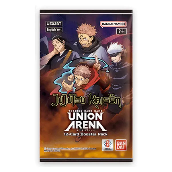 Union Arena Jujutsu Kaisen Booster Pack (Single Pack Sales) 