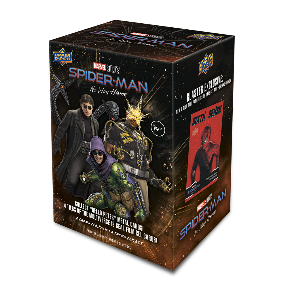 Upper Deck Marvel Studios Spider-Man No Way Home Blaster Box