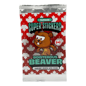 Veefriends Canadian Exclusive Boisterous Beaver Super Sticker Vee Friends 1