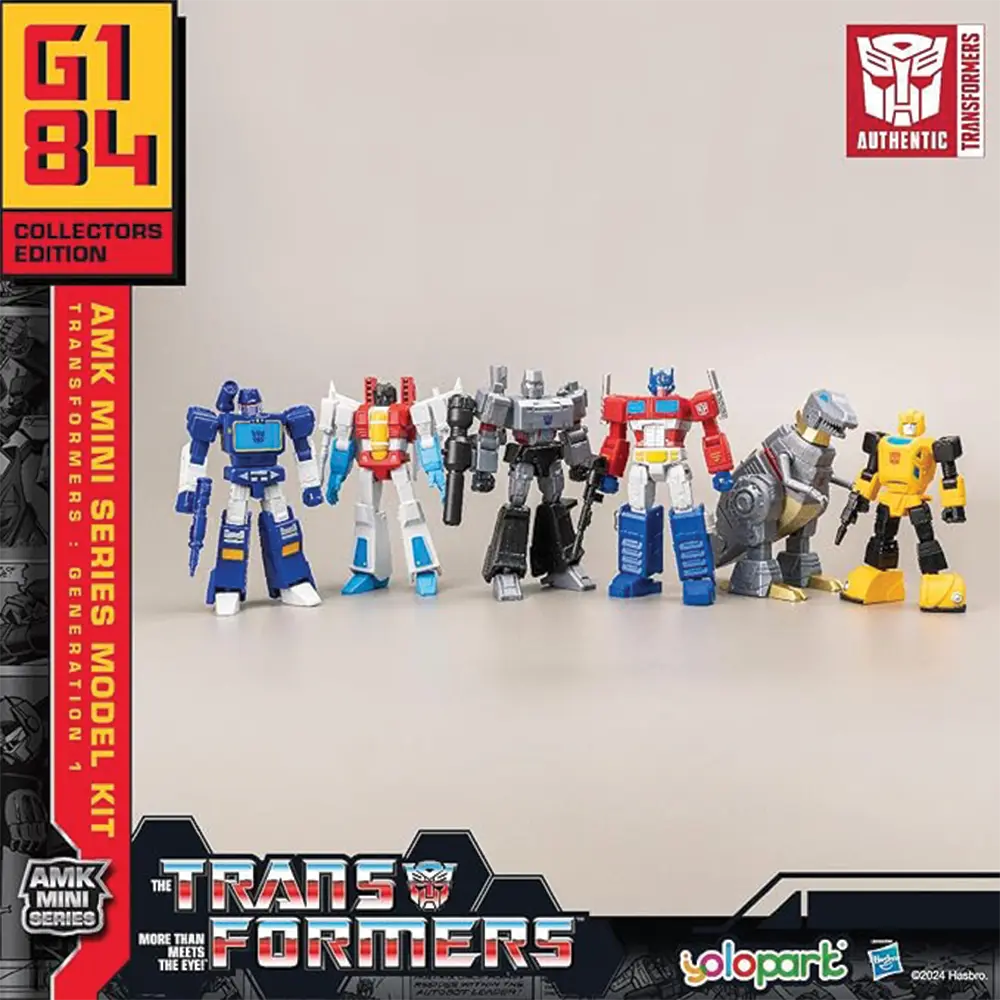 YoloPark Transformers Toys AMK Mini Series Transformers G1 Action Figure (Random Figure) 