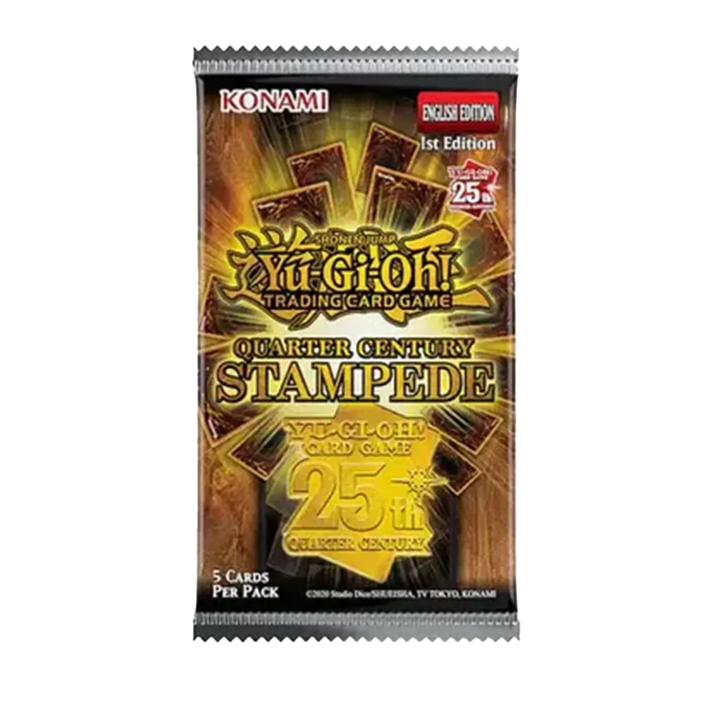 Yu-Gi-Oh Quarter Century Stampede Sleeved Booster Pack (Pre Order) 