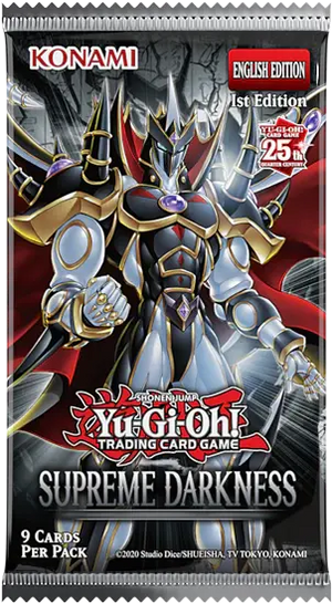 Yu-Gi-Oh Supreme Darkness Sleeved Booster Pack (Pre Order) 