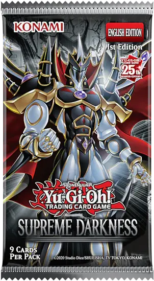 Yu-Gi-Oh Supreme Darkness Sleeved Booster Pack (Pre Order) 