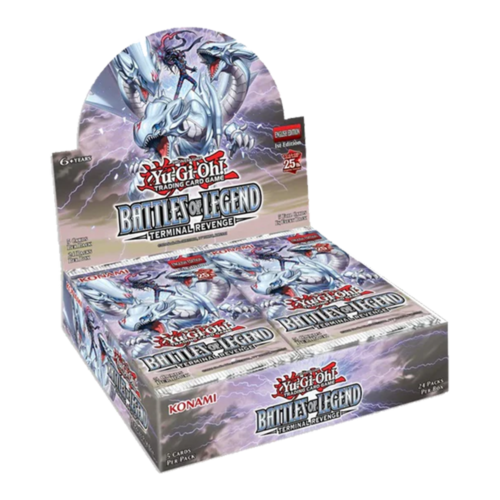 Yugioh Battle Of Legend Terminal Revenge Booster Box 1st Edition