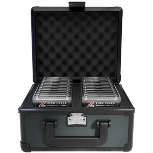 Zion Graded Lock Case Hard Shell With Locks 2 Row Slab Case 1