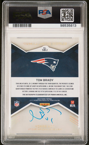 2021 Panini Eminence Super Bowl MVP Signature Tom Brady #SBLI PSA Authentic /10 