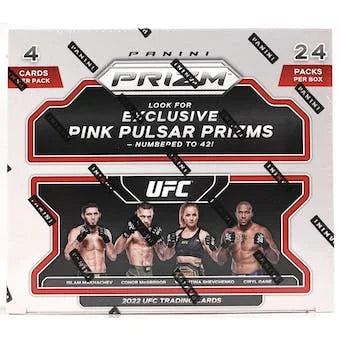 Panini Prizm UFC 2022 Retail Box 24 Packs