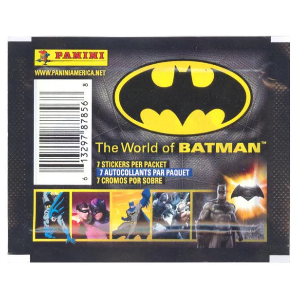 Panini The World of Batman Sticker Collection Pack 