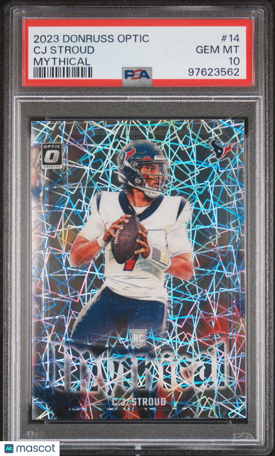 2023 Panini Donruss Optic Mythical CJ Stroud #14 PSA 10 