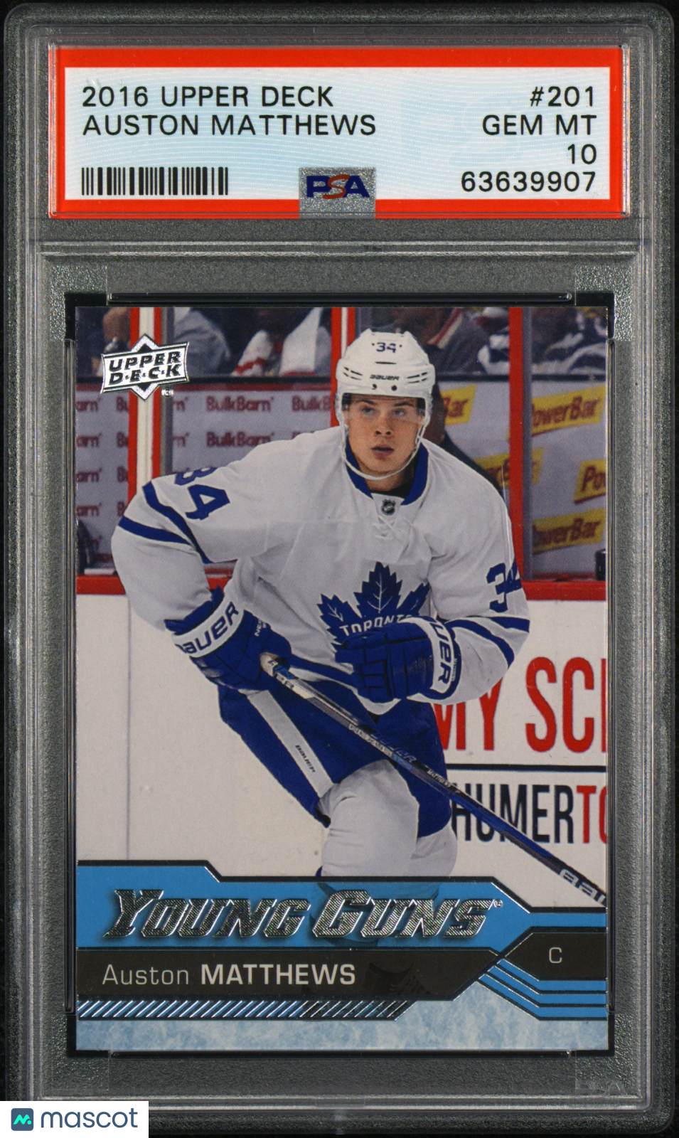 2016 Upper Deck good Tristan Jarry Young guns PSA 10