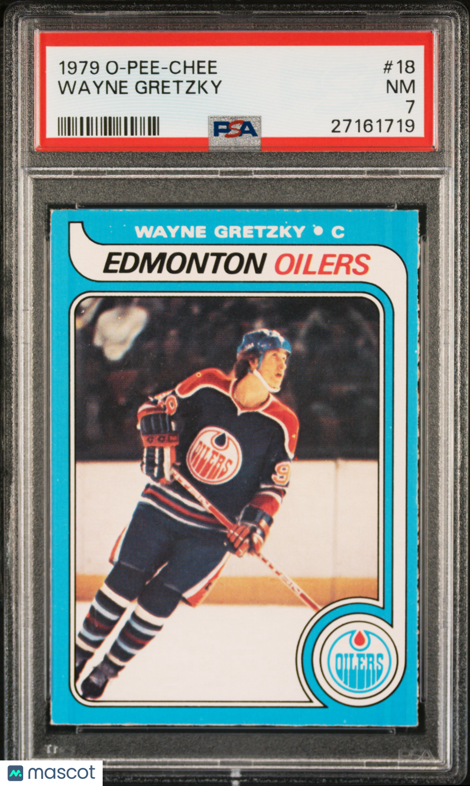 1979 O-Pee-Chee Hockey Wayne Gretzky Rookie PSA 7 #18 