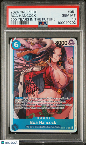 2024 One Piece 500 Years In The Future Boa Hancock PSA 10 #051 