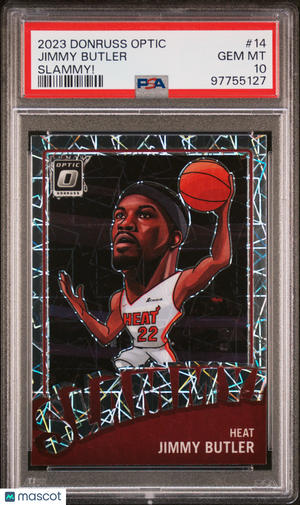 2023 Panini Donruss Optic Slammy! Jimmy Butler PSA 10 #14 