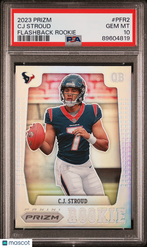 2023 Panini Prizm Prizm Flashback Rookie CJ Stroud PSA 10 #PFR-2 