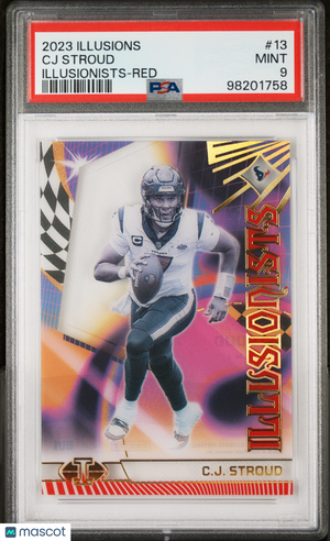 2023 Panini Illusions Football Illusionists CJ Stroud RC PSA 9 /199 