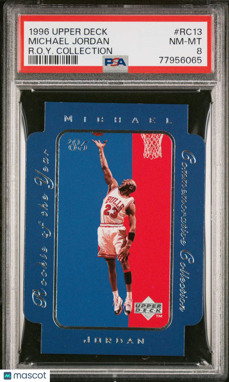 1996 Upper Deck Roy Collection Michael Jordan #Rc13 Psa 8 1