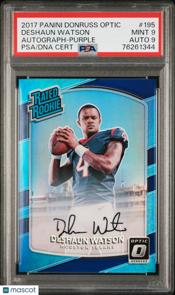 Deshaun Watson Psa 9 Rated deals Rookie