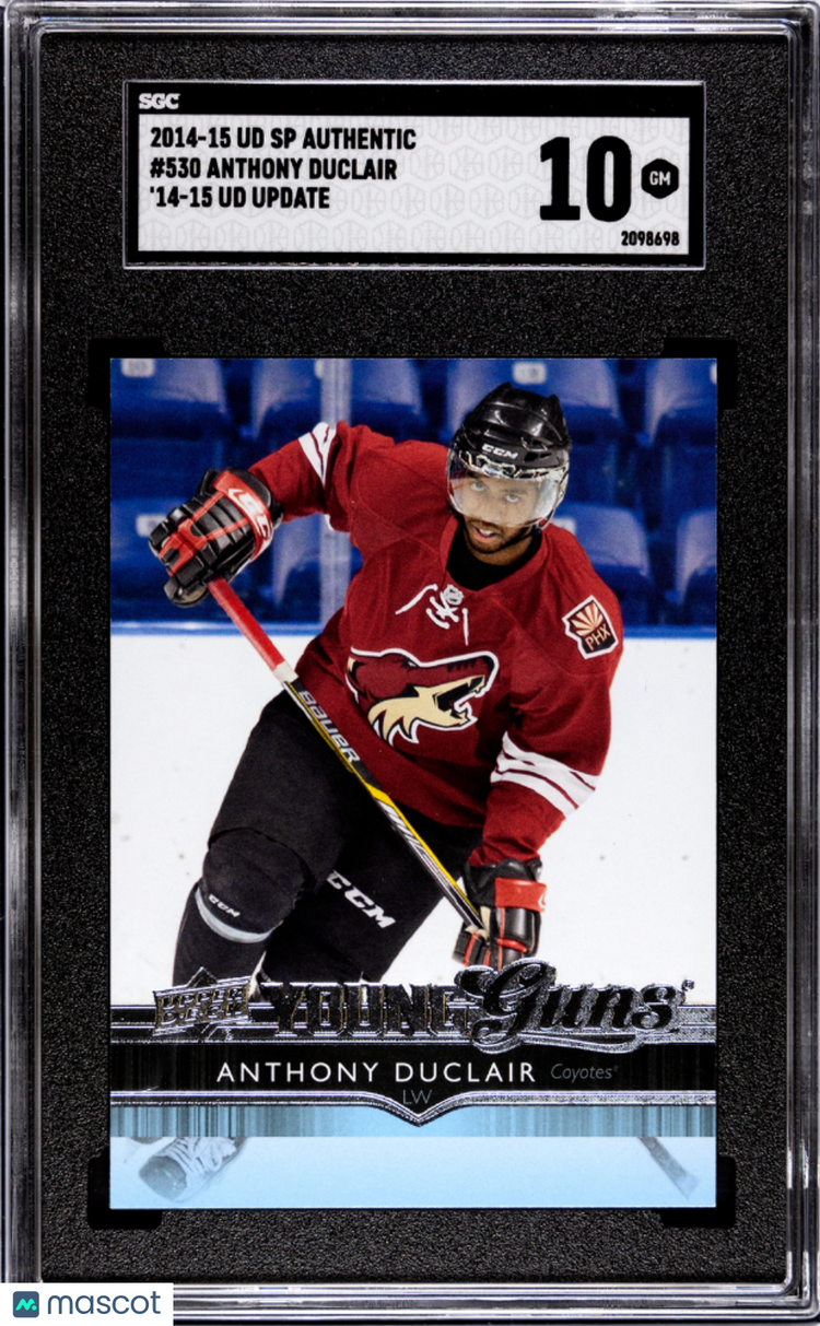 2014-15 Upper Deck Update Hockey Anthony Duclair Young Guns SGC 10 