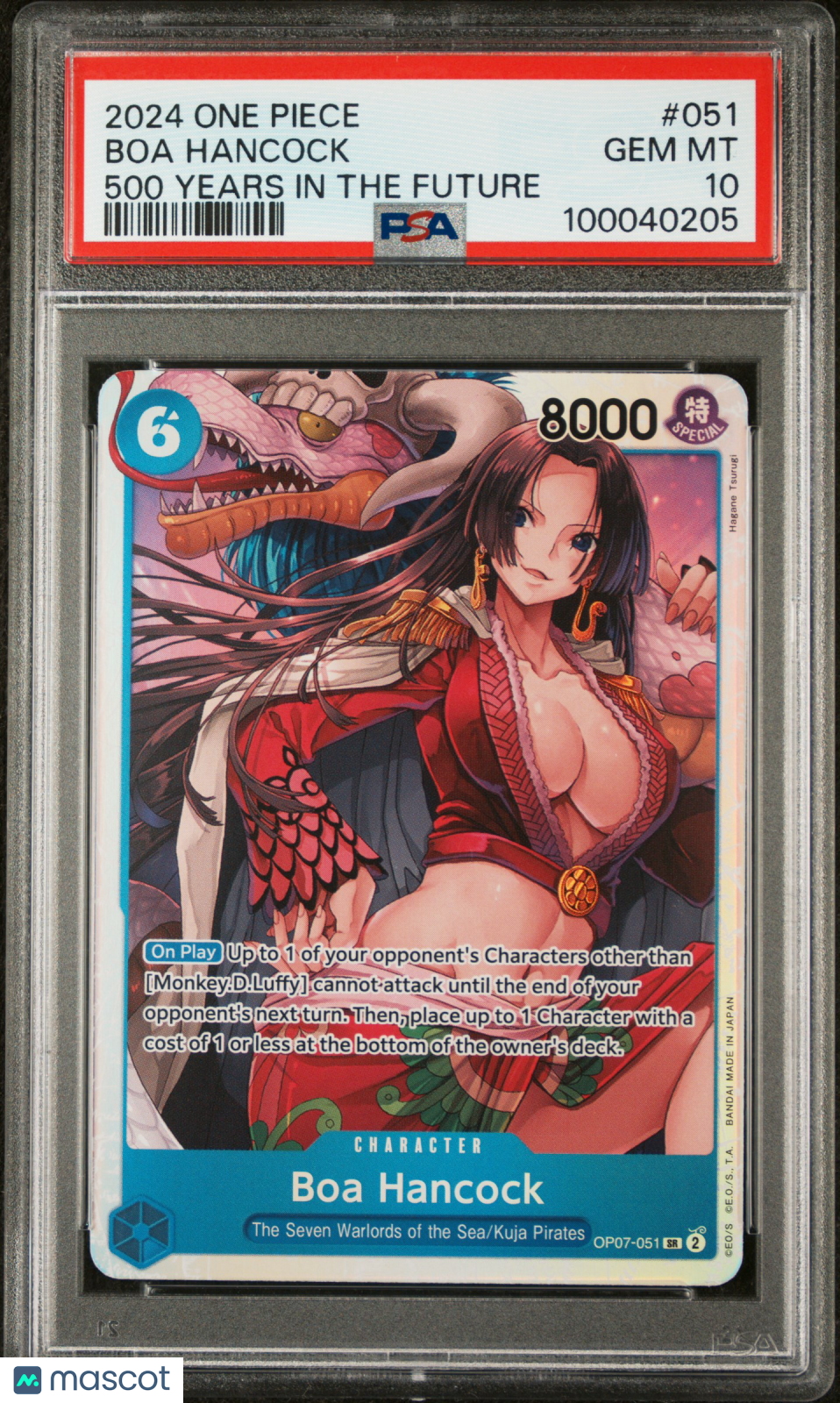 2024 One Piece 500 Years In The Future Boa Hancock PSA 10 #051 