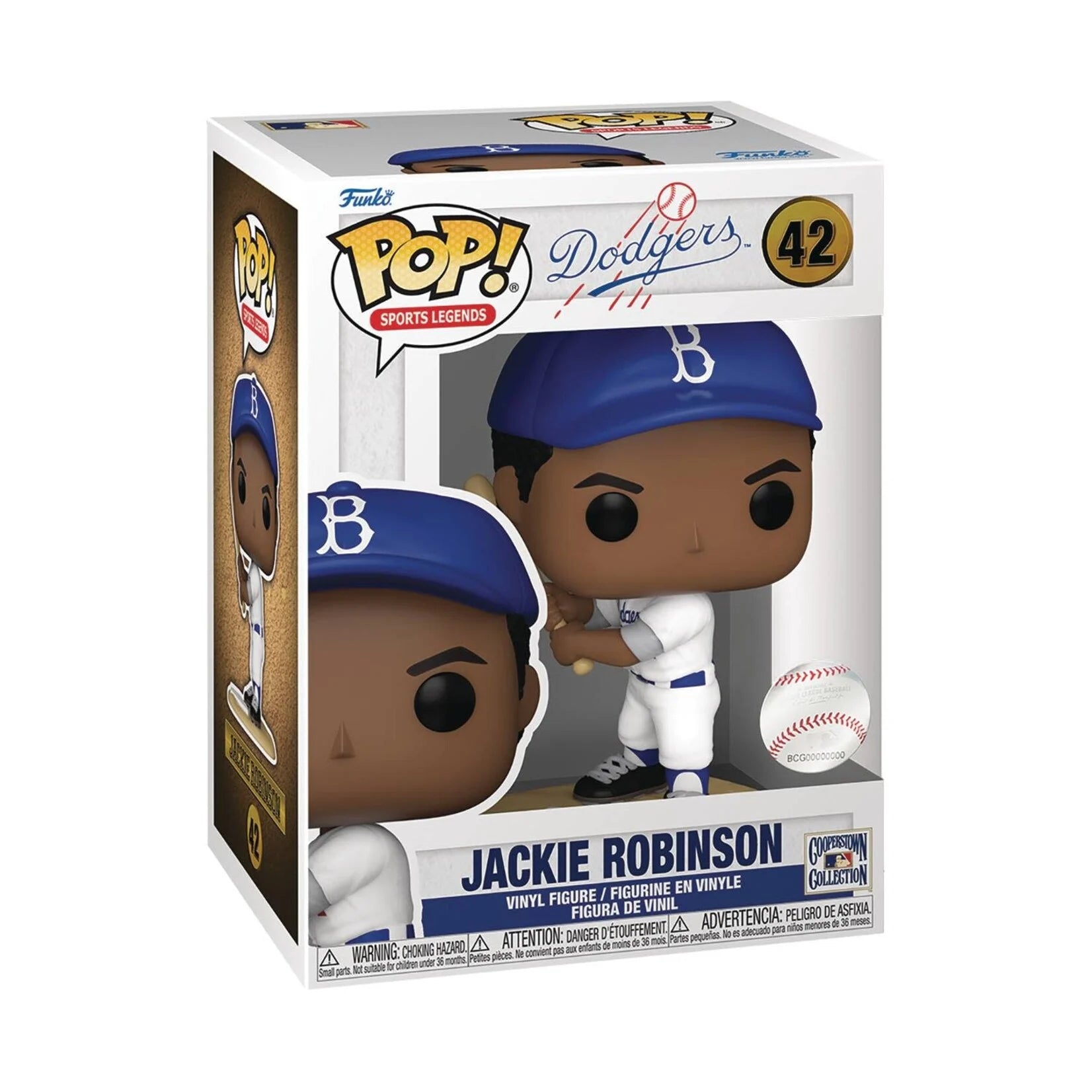 Funko Pop! MLB Legends Jackie Robinson Brooklyn Dodgers 