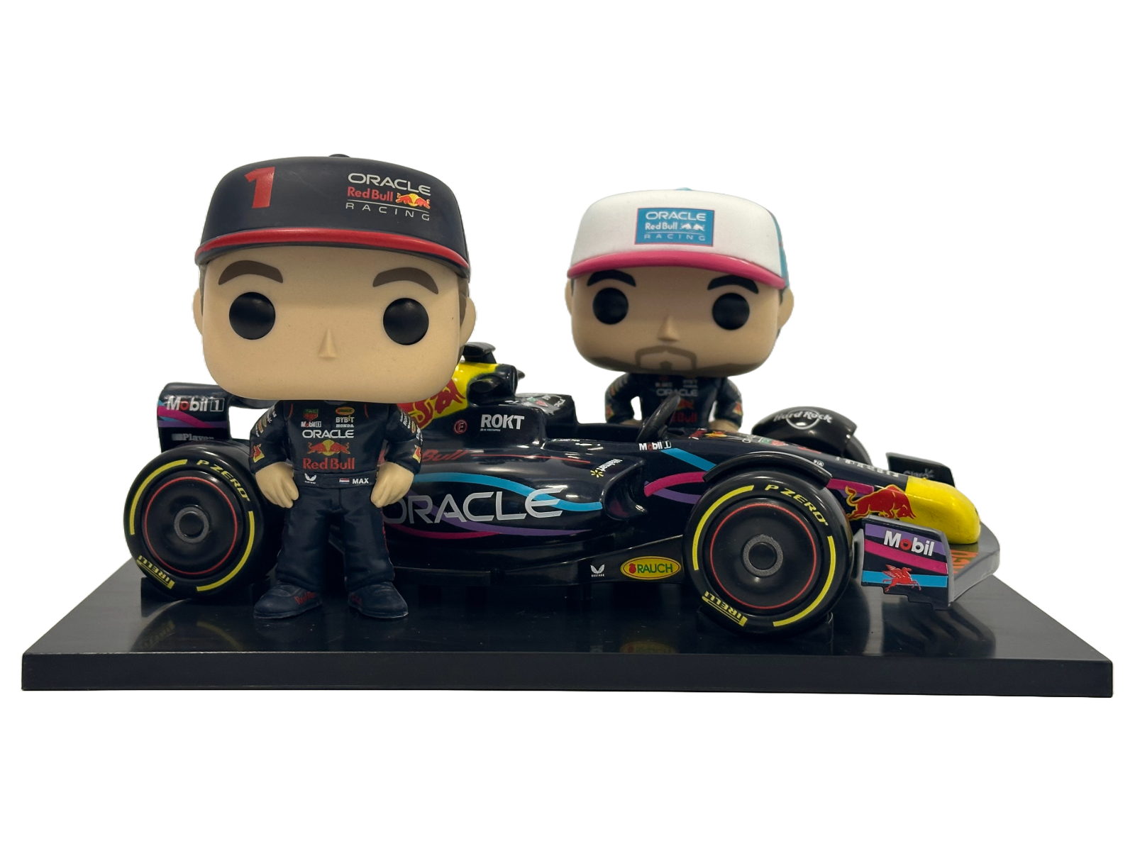 Funko Pop! Max Verstappen Sergio Perez Team Car 1