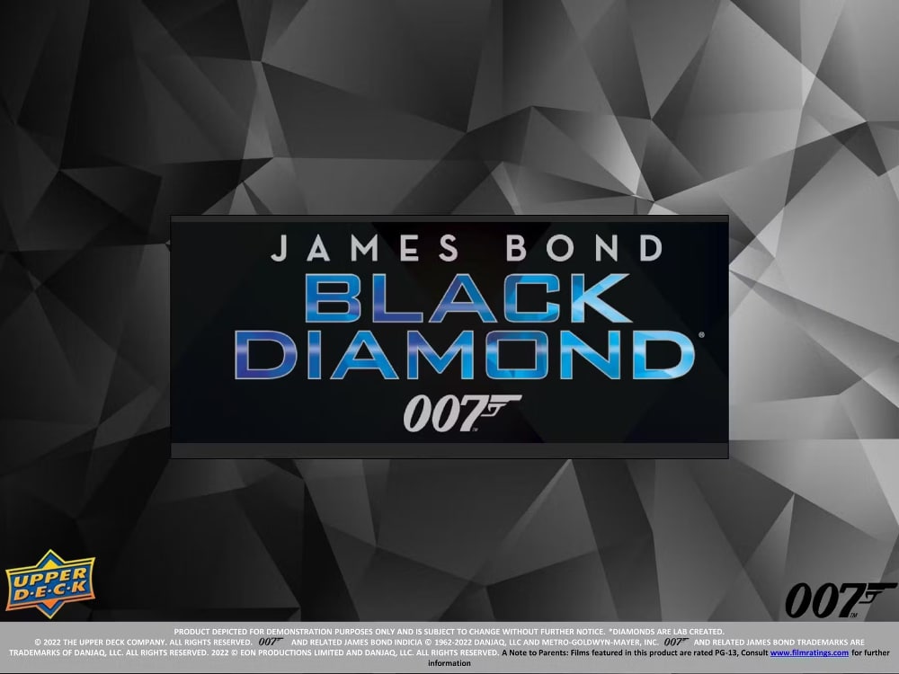 Upper Deck James Bond Black Diamond Hobby Box (Pre Order)