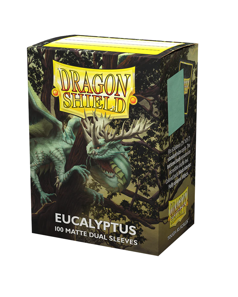 Dragon Shield Matte Dual Sleeves Eucalyptus 'Lehel' 100ct 