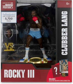 Movie Maniacs Rocky Wave 2 - Clubber Lang 6 Inch Posed Figure 1