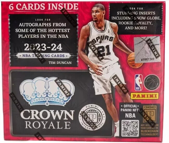 2023-24 Panini Crown Royale Basketball International Hobby Box 1