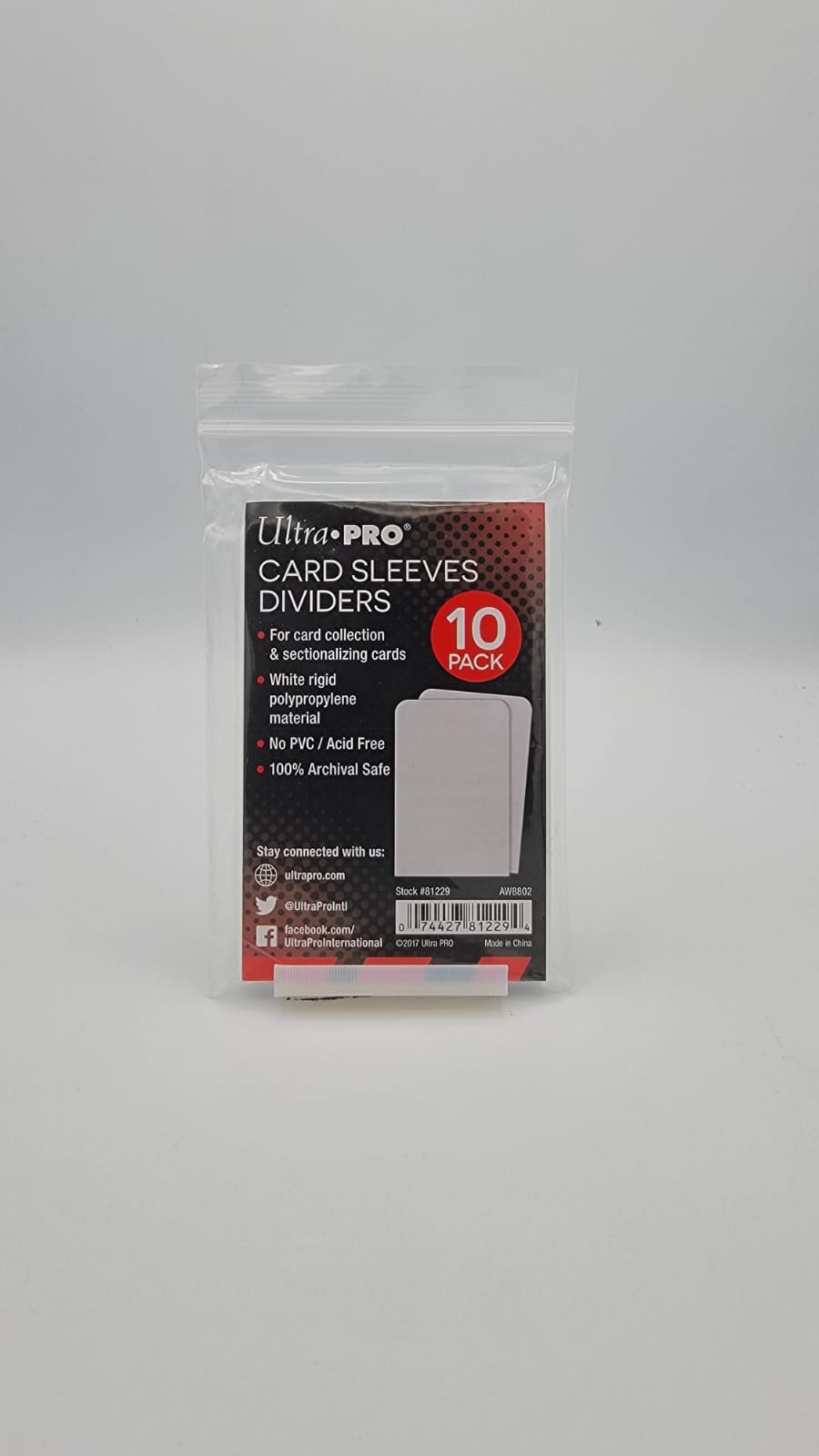 Ultra Pro Card Sleeves Dividers 10 Pack 2