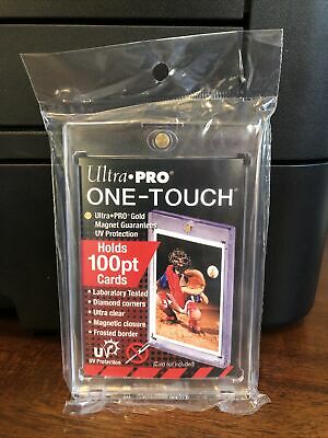 Ultra Pro One Touch Gold Magnetic Card Holder For 100 Pt Cards 2