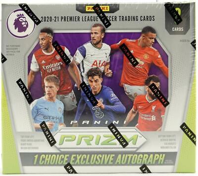 2020-21 Panini Prizm Premier League Soccer Hobby Choice Box